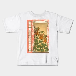 Columbine Jarra florido Kids T-Shirt